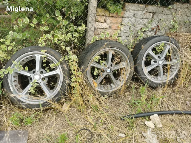 Джанти с гуми от BMW, 18"ЦОЛА, снимка 6 - Гуми и джанти - 55567667