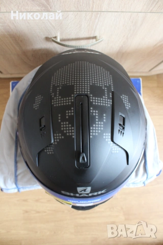 *ПРОМОЦИЯ* Каска Shark Ridill 1.2 Catalan Bad Boy Mat , снимка 11 - Аксесоари и консумативи - 52330464