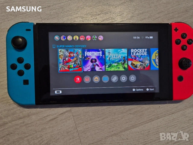Nintendo Switch - HAC-001, снимка 3 - Nintendo конзоли - 54530015