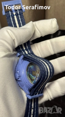 Blancpain X Swatch BIOCERAMIC SCUBA FIFTY FATHOMS COLLECTION Часовник, снимка 8 - Мъжки - 54720836