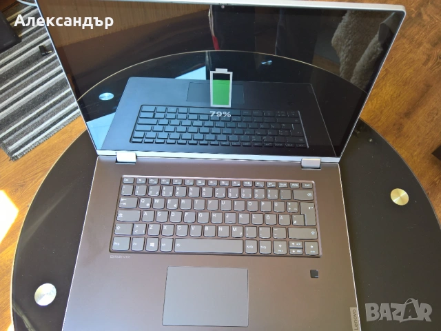15.6" Lenovo IdeaPad, тъчскрийн, i5-1035G1, 12GB DDR4, 250GB SSD, лицензиран Windows, снимка 2 - Лаптопи за работа - 54629139