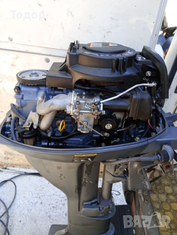 Продавам извънб. д-л Yamaha-Four Stroke 9,9HP, 4т,ел.стартер,щамбайн и жила,внос от Италия, снимка 4 - Воден транспорт - 54946667
