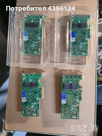 Мрежова сърварна карта Intel Ethernet server adapter X540-T2 И I350 - T4 V2, снимка 9 - Други - 55314335