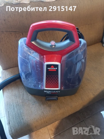 Перяща прахосмукачка Bissell SpotClean ProHeat (36988) 330W, снимка 2 - Прахосмукачки - 54614887