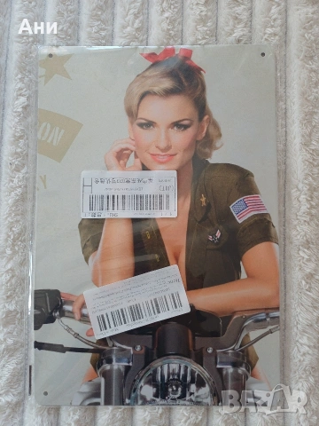 Метални ретро табелки girls , снимка 18 - Декорация за дома - 54878385