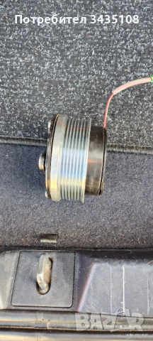 Хонда ЦРВ 3, магнитен съединител, компресор на климатизатора THERMOTEC, снимка 2 - Части - 54220501