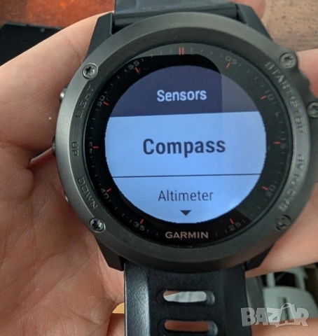 Часовник с gps Garmin Fenix 3, снимка 3 - Мъжки - 54362491