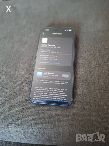 iphone 17 pro 256 GB Deep Blue, снимка 6 - Apple iPhone - 55593454