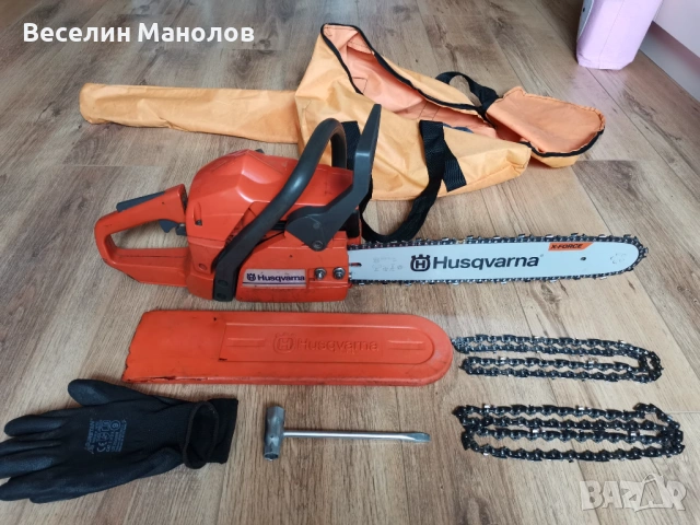 Дърворезачка Husqvarna 137 E-series, снимка 6 - Градинска техника - 54012795