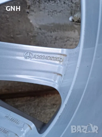 Джанти Mercedes 20 цола спорт пакет 5х112 8.5j et 29 на 53 275/50/20, снимка 8 - Гуми и джанти - 54576107