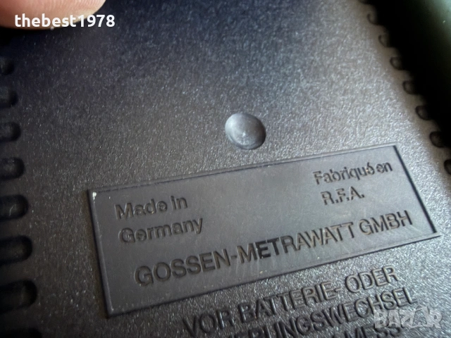 НОВ! Професионален Мултицет Metrawatt Metrahit World TRMS M206A, снимка 6 - Друга електроника - 54733487