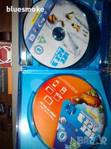 Ледена епоха 3 3д+2д блурей троен диск, снимка 3 - Blu-Ray филми - 54474712
