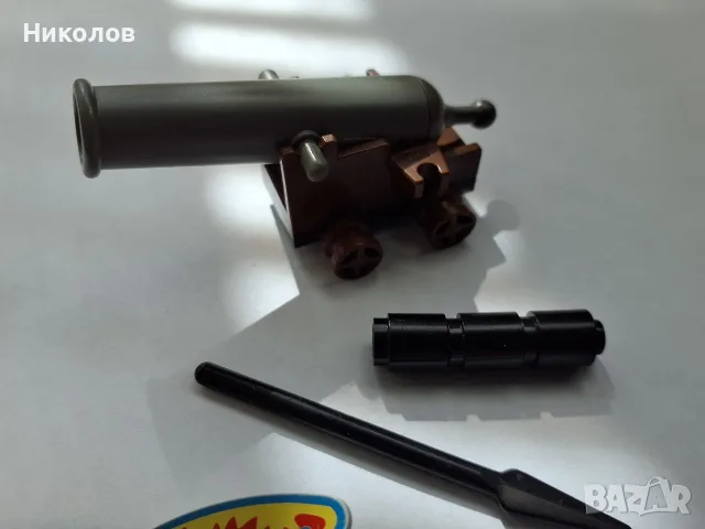 LEGO оръдие + щитове и копие , снимка 2 - Конструктори - 55470821