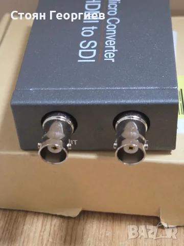 Микро видео конвертор от HDMI към SDI , снимка 4 - Кабели и адаптери - 55467061