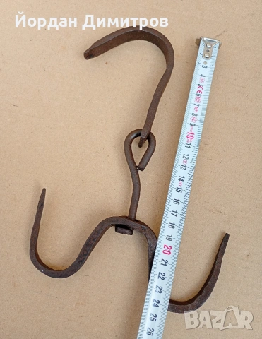 стар кован ченгел , снимка 2 - Антикварни и старинни предмети - 54230584