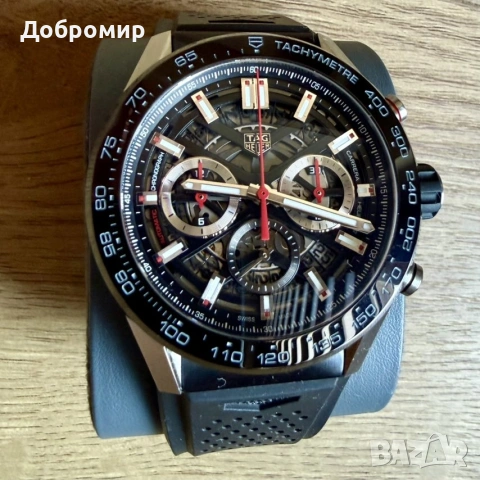 Tag Heuer Carrera Calibre 02, снимка 6 - Мъжки - 54147499
