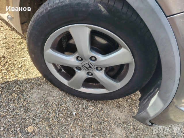 Джанти с гуми Honda 16 ки, снимка 2 - Гуми и джанти - 54488888