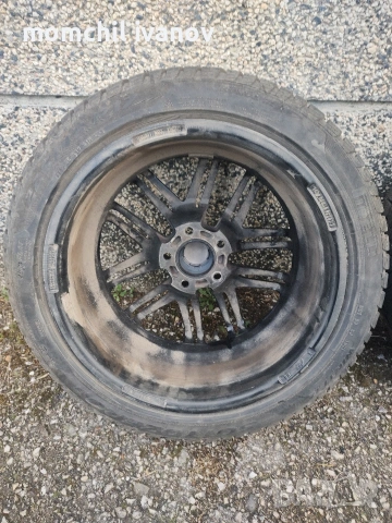 17" оригинални джанти "AEZ", свалени от Mercedes W204, 5х112, /ВАГ/, с датчици за налягане в гумите, снимка 9 - Гуми и джанти - 54990722