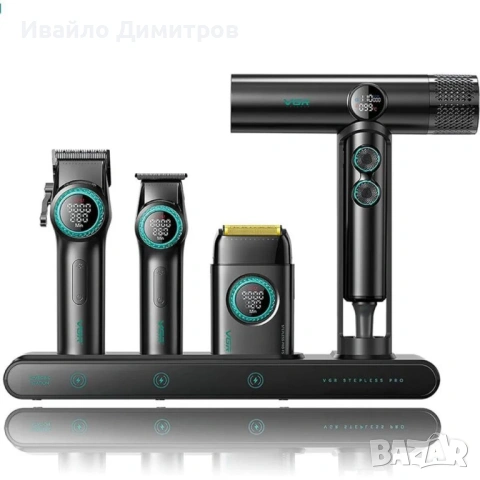 VGR Professional Barber Combo 4 в 1, снимка 4 - Машинки за подстригване - 54217037