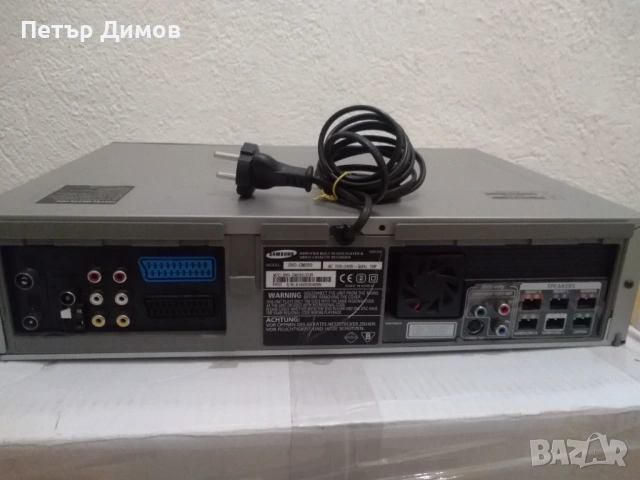 SAMSUNG DVD-CM250.Amplifier built -in dvd player&vhs , снимка 17 - Плейъри, домашно кино, прожектори - 54819893