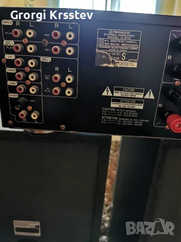 Колони Sony с ресивър pioneer