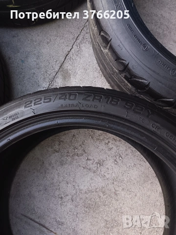 18ки летни гуми 225/40ZR18, снимка 11 - Гуми и джанти - 54858292