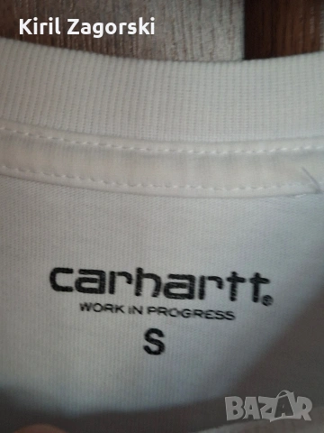 2 Carhartt фланелки S размер, снимка 3 - Тениски - 54909074