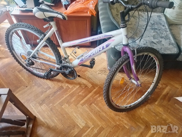 Дамско колело дамски велосипед Sprint Active Lady 26 - Бял като ново !!! коментар на цената не!!!