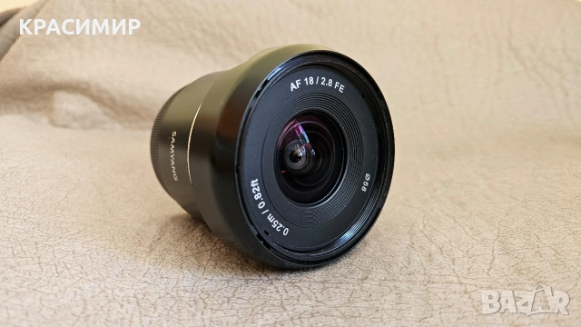 Samyang AF 18mm F2.8 -Sony E, снимка 3 - Обективи и филтри - 54117657