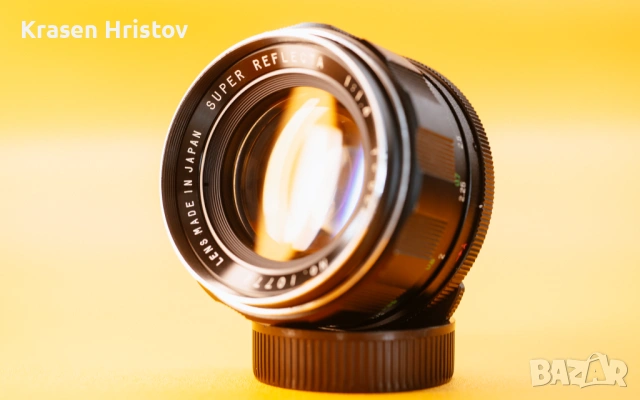 Super Reflecta 55mm f/1.4 (резба M42), снимка 5 - Обективи и филтри - 54016127