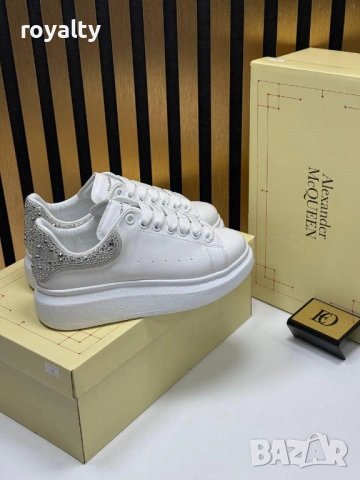 Alexander McQueen Нови Дамски Маратонки с Кутия 