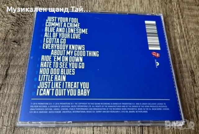 Компакт Дискове - Рок - Метъл: Rolling Stones – Blue & Lonesome, снимка 2 - CD дискове - 55693271