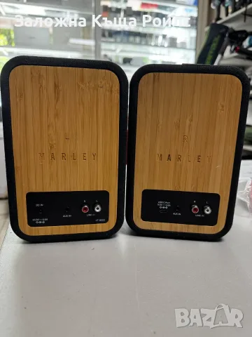 Безжични стерео тонколони House of Marley Get Together Duo (Bluetooth) без адаптер, снимка 2 - Аудиосистеми - 55694739