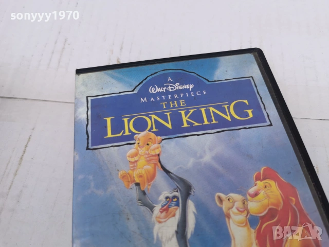 THE LION KING-ORIGINAL VHS VIDEO TAPE 0807260715L1, снимка 5 - Други жанрове - 55195070