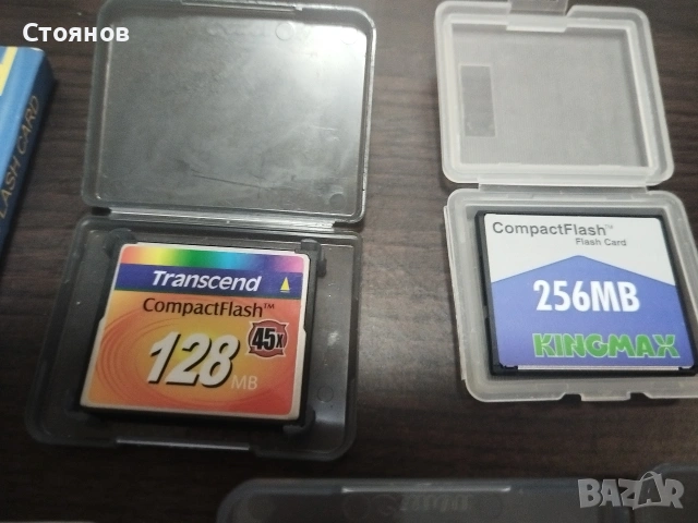 Compact Flash карти памет за камери. , снимка 6 - Чанти, стативи, аксесоари - 54560926