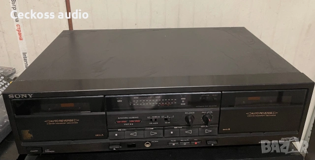 Двукасетъчен дек SONY TC-WR520 , снимка 3 - Декове - 55071456
