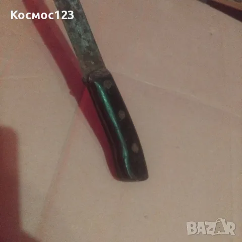 Стар кован овчарски нож, снимка 3 - Антикварни и старинни предмети - 55358734