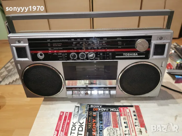 TOSHIBA RT-6035 MADE IN JAPAN-ВНОС FRANCE 0208261937L4, снимка 2 - Радиокасетофони, транзистори - 55512595