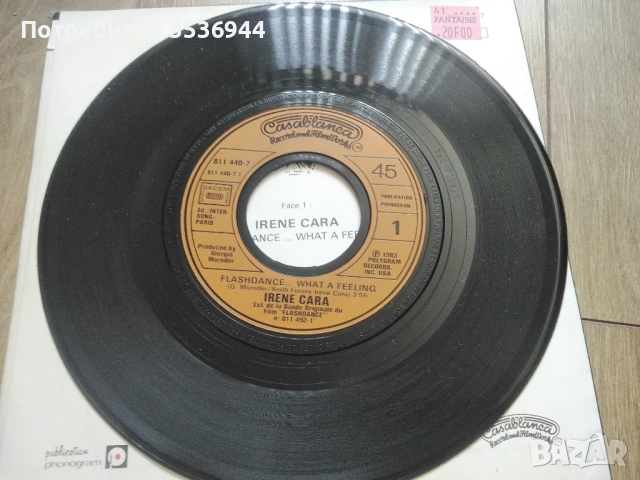 Irene Cara - Flashdance ... What a Feeling , снимка 4 - Грамофонни плочи - 54387972