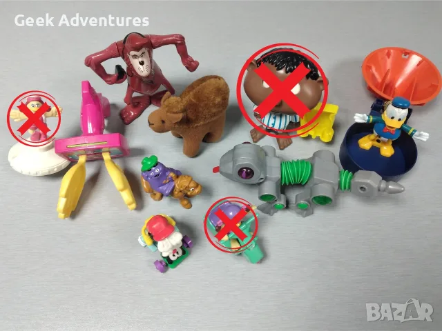 Колекционерски Играчки Макдоналдс от 90те McDonalds Toys, снимка 2 - Колекции - 53885370