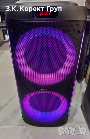 Аудио система Denver – BPS-458 RGB, снимка 9 - Bluetooth тонколони - 54599624