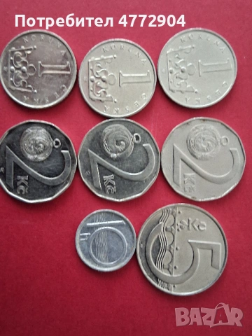 лот монети Чехия