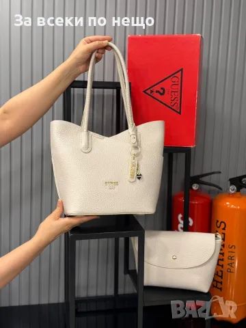 Guess Shoulder bag Дамска Чанта Гес - Различни Цветове Код SK1953, снимка 4 - Чанти - 55535432