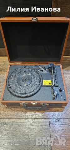 Грамофон с ретро дизайн Diva Грамофон с ретро дизайн Diva 104SA, USB,Грамофон рD, Bluetooth       