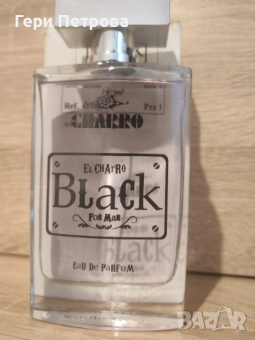 El Charro Black For Man Eau de Parfum 100 ml, снимка 2 - Мъжки парфюми - 55071323