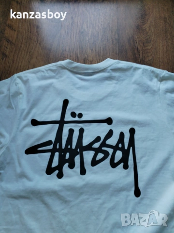 Stussy - страхотна мъжка тениска Л КАТО НОВА, снимка 2 - Тениски - 54334381