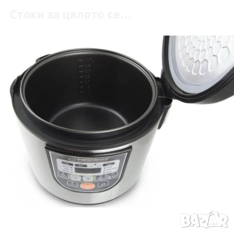 Мултикукър Esperanza, 860W, 5л, 11 Програми, снимка 4 - Мултикукъри - 54839134