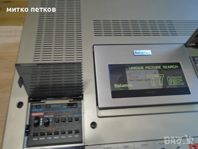 betamax Sony sl-t7me, снимка 7 - Плейъри, домашно кино, прожектори - 55187102
