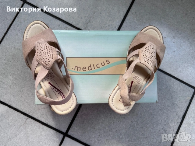 Ортопедични дамски сандали Medicus , снимка 2 - Сандали - 54401185