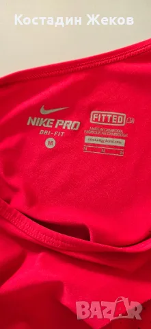 Дамско оригинално потниче. Като ново. Nike PRO , снимка 5 - Потници - 55658203